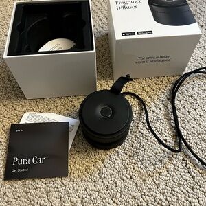 Pura Car Fragrance Diffuser - Black